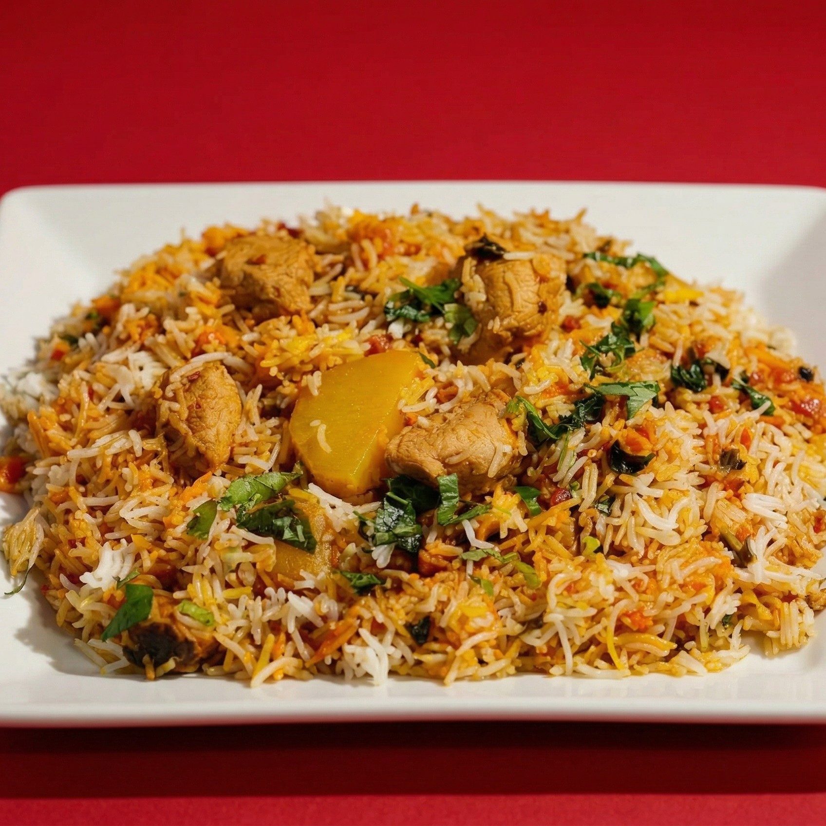 Chicken Biryani.