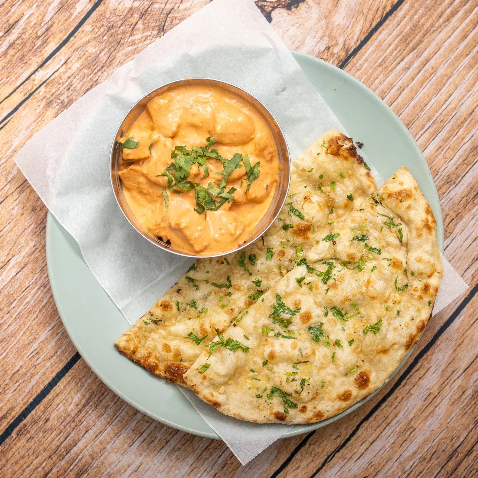 Garlic Naan/ Garlic Roti.