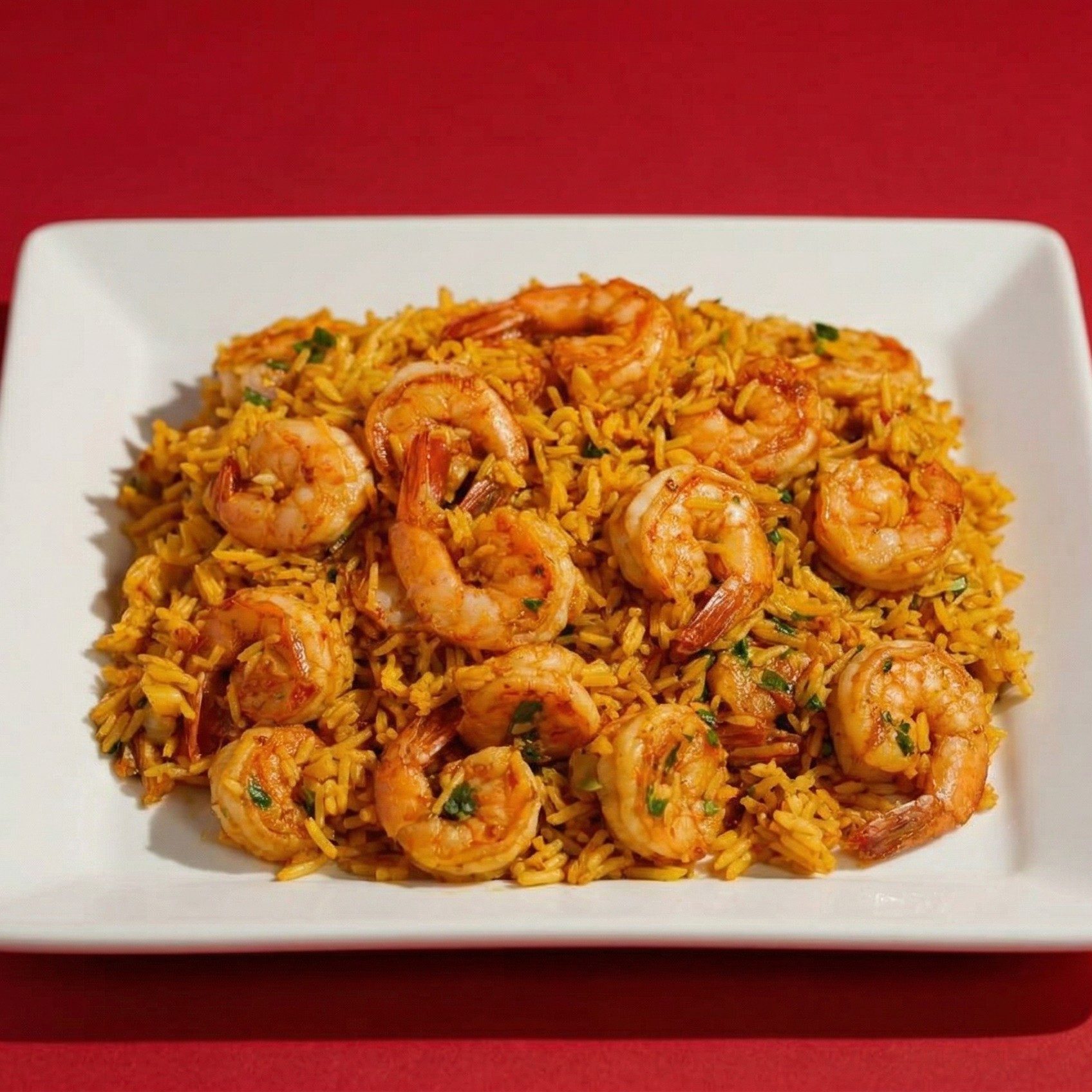 Shrimp Biryani.