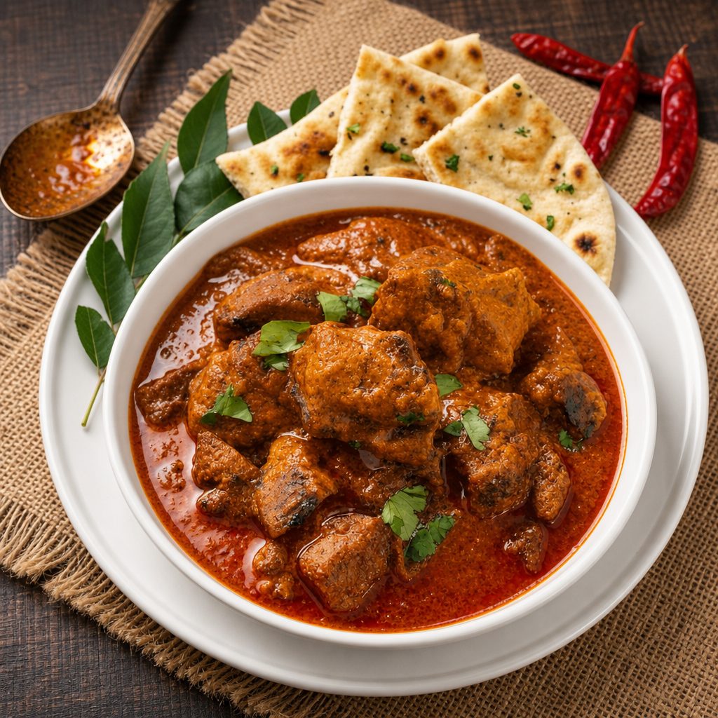 Lamb Tikka Masala.