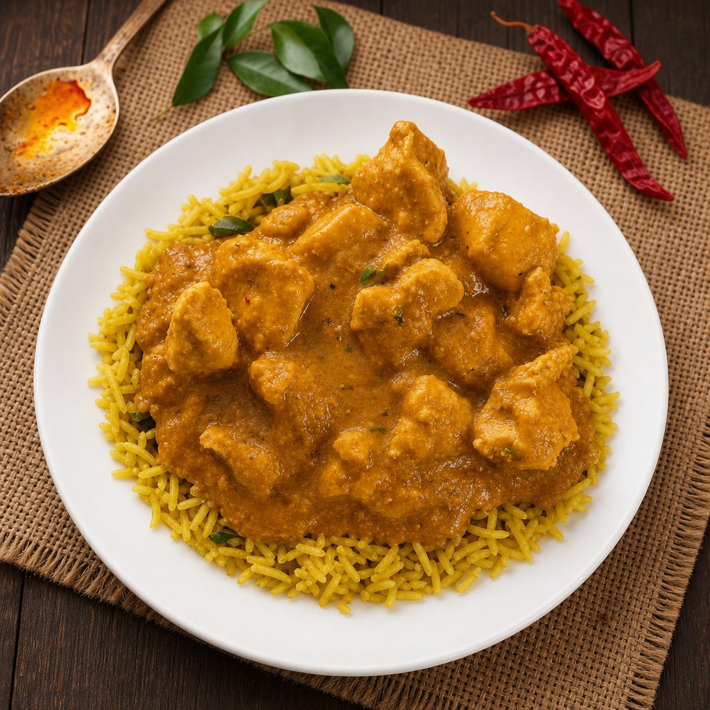 Chicken Vindaloo.