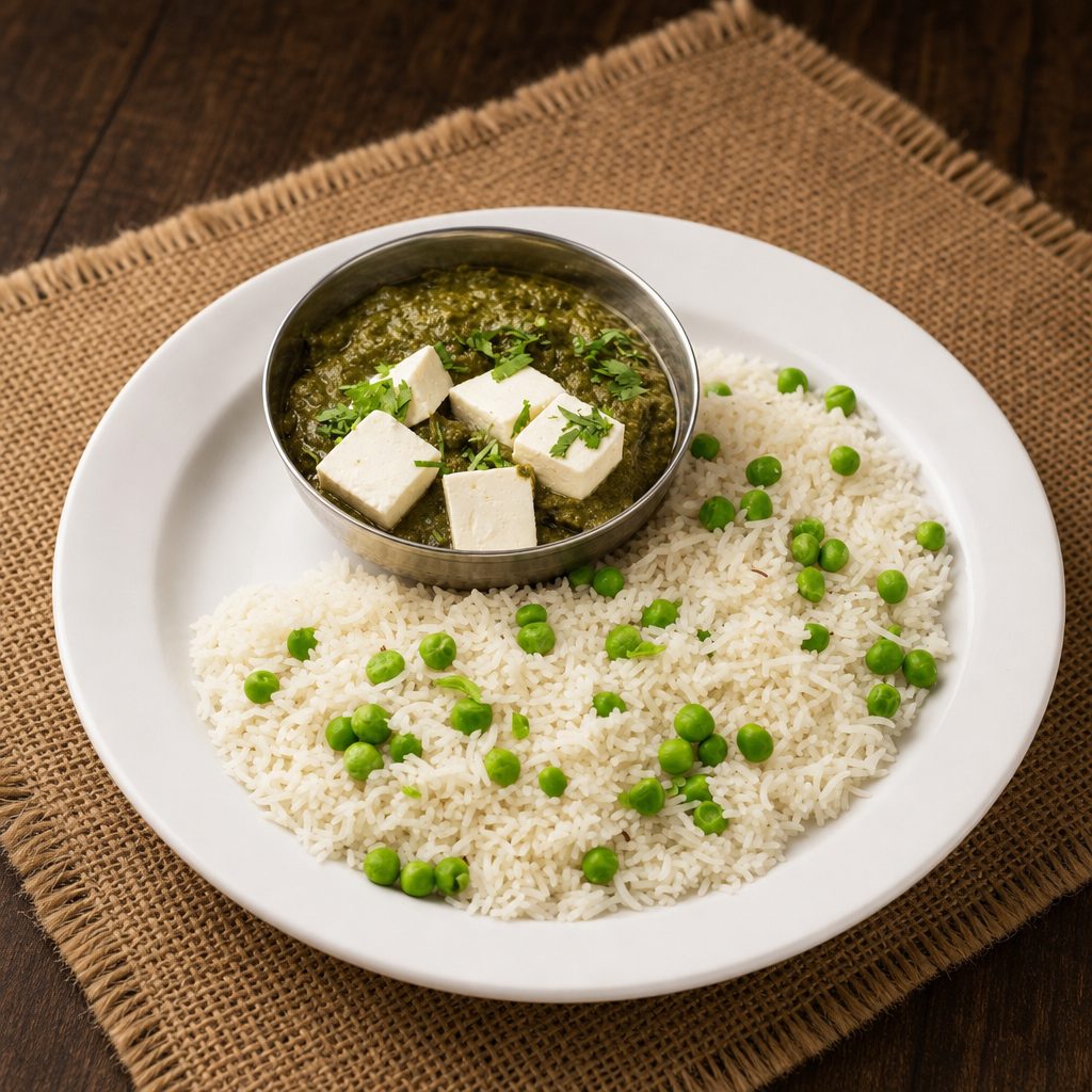 Saag Paneer.