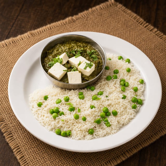 Saag Paneer.